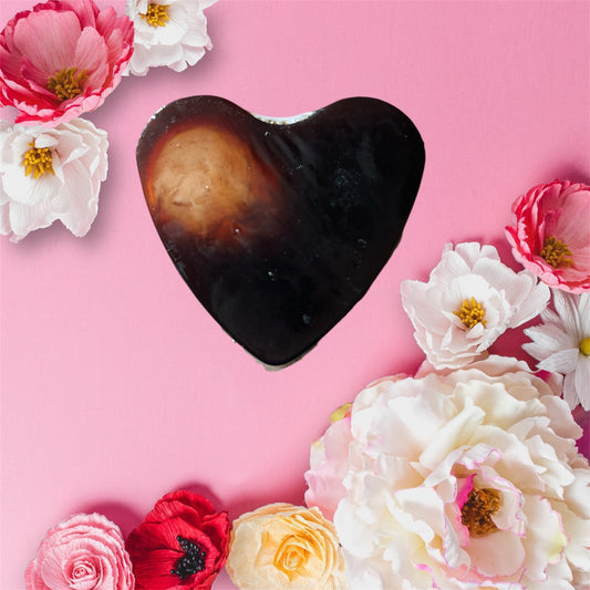 Savon cœur Chocolat